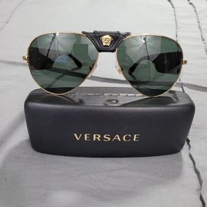 Versace Aviator Sunglasses